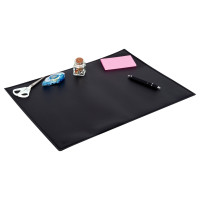 Sous mains 40x53 cm en PVC noir 