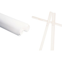 Rouleau de papier kraft blanc 65g 3 x 0,70 m 