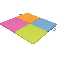 Tapis 3 en 1 100x100 4 couleurs assorties 