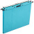 Paquet de 25 dossiers suspendus Velcro Ultimate pour tiroir, dos 15 mm, bleu