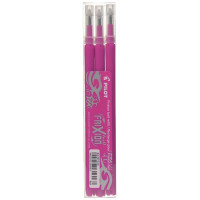 Etui de 3 recharges pour stylo Frixion rose 