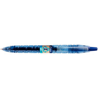 Stylo gel rétractable Pilot B2P 0,7 mm bleu 