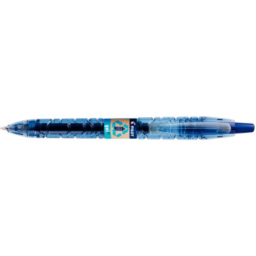 Stylo gel rétractable Pilot B2P 0,7 mm bleu