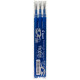 Etui de 3 recharges pour stylo Frixion bleu 