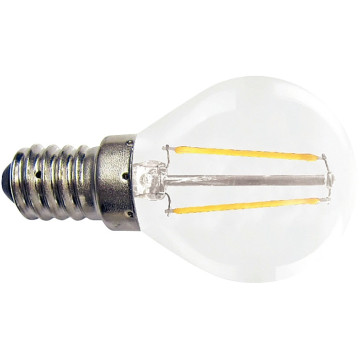 Ampoule LED sphérique claire E14 4W