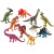 Baril de 60 petits dinosaures