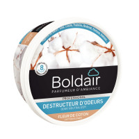 Boîte gel destructeur d'odeurs fleur de coton 