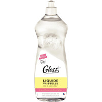 Flacon 1 litre liquide vaisselle naturel GLOSS 