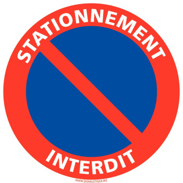 Panneau stationnement interdit