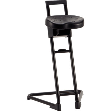 Lot de 2 tabourets comptoir noir