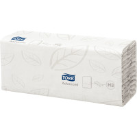 Carton de 20 paquets de 128 essuie-mains pliés en C 31x24,8cm système H3 