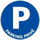 Panneau parking privé 