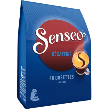 Sachet de 40 dosettes SENSEO décaféiné