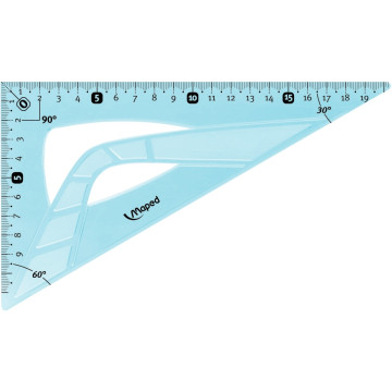 Equerre 60 degrés 21cm incassable