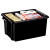 Bac de rangement STRATA 32 litres noir