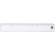 Règle plate en plastique, 20 cm