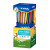 Pot 36 crayons couleur triangulaire Super Ferby métallic couleurs assorties
