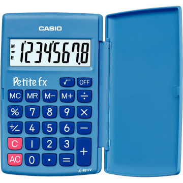 Calculatrice de poche CASIO 8 chiffres PETITE FX BLEU