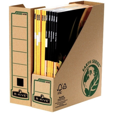 Lot de 20 porte-revues carton dos de 8