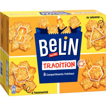 Assortiment de crackers Belin Tradition 720g