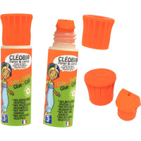 Flacon de colle Cléobio embout mousse, 25 grammes 