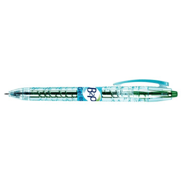 Stylo gel rétractable Pilot B2P 0,7 mm vert