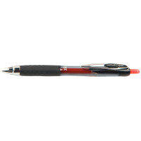 Stylo roller Uniball Signo RT 207 rétractable rouge 