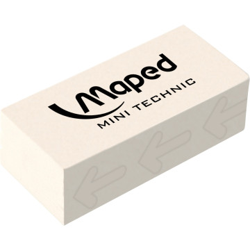 Boite de 36 gommes plastique pour crayon