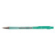 Stylo BPS Matic rétractable pointe fine vert