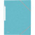 Chemise 3 rabats à élastiques TOP FILE+ en carte lustrée 4/10e 390g, bleu clair