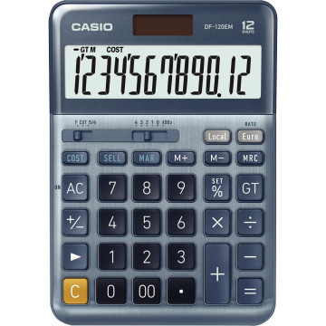 Calculatrice de bureau Casio DF-120EM