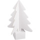 Lot de 30 sapins en carton blanc à décorer 