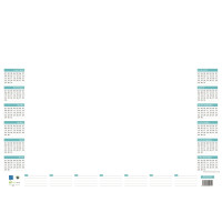 Bloc sous-main 25 feuilles 54 X 38.5cm perpétuel 