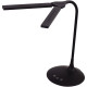 Lampe LED Twin noire 