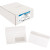 Boîte de 500 enveloppes blanches DL 110x220 80g/m² fenêtre 45x100 bande de protection