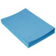 Paquet de 100 couvertures grain cuir 250g A4 bleu