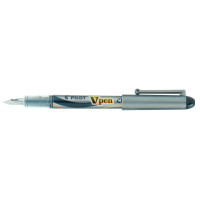 Stylo plume jetable Pilot V-Pen pro noir 