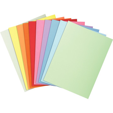 Paquet de 100 chemises 210g format 24x32 cm coloris assortis