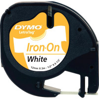 Ruban Dymo Letratag textile pour marquage par transfert 