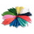 Sachet de 100 grammes de plumes d'indien couleurs assorties