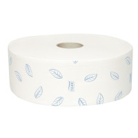 Lot de 6 jumbos de papier hygiénique double épaisseur gaufré ultra doux 