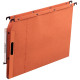 Paquet de 25 dossiers suspendus Velcro Ultimate pour armoire, dos 15 mm, orange