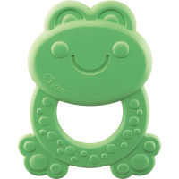 Hochet de dentition en bioplastique Chicco, la grenouille 