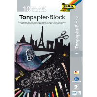 Bloc 10 feuilles papier noir A3 130 grammes 