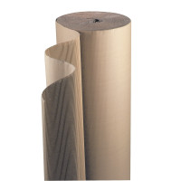 Rouleau de carton ondulé simple face laize 1,60m de longueur 50m environ résistance 350 g/m² 