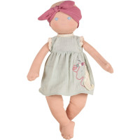 Poupée de chiffon bébé fille Kaia, 42 cm 