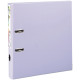 Classeur à levier en plastique PREM'TOUCH format A4 maxi dos 8 cm lilas