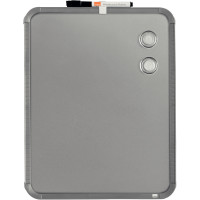 Tableau métal magnétique effaçable à sec L28xH36xEp1,4cm 