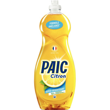 Flacon liquide vaisselle Paic citron 750ml