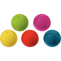 Lot de 5 ballons eveil 12cm pastel 